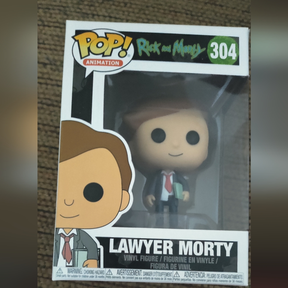 Funko Pop NWOT- Lawyer Rick #304 Rick&Morty